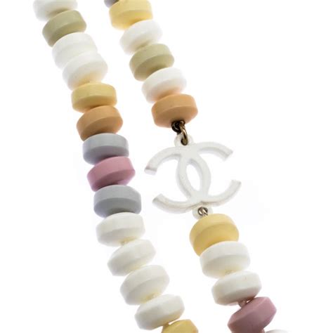 chanel candy necklace cost|Chanel necklace value.